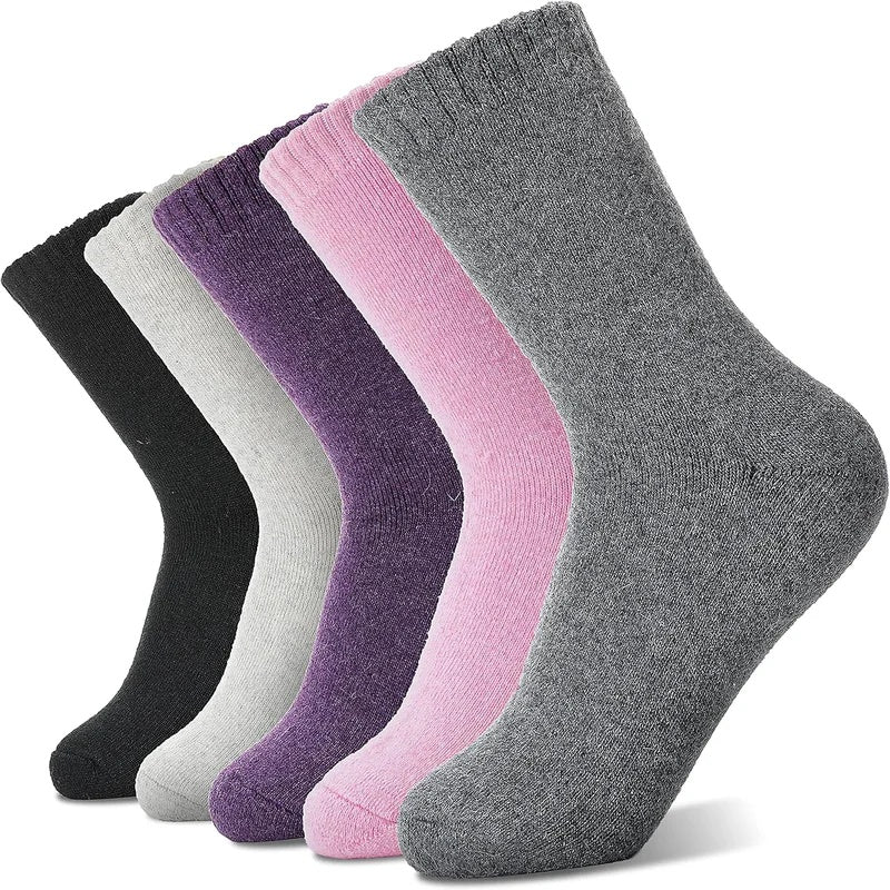 Warm Wool Thick Cashmere Tube Socks