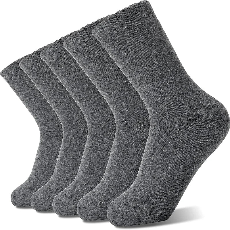 Warm Wool Thick Cashmere Tube Socks