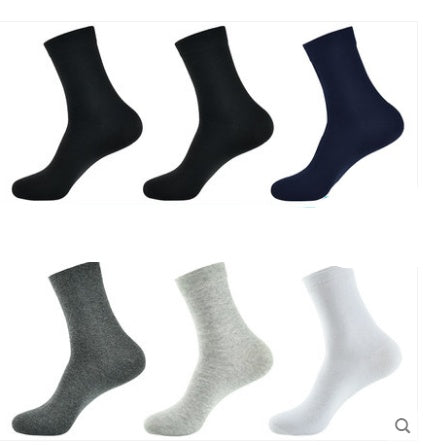 Men's Plus Size Cotton Deodorant Sweat-Absorbent Socks