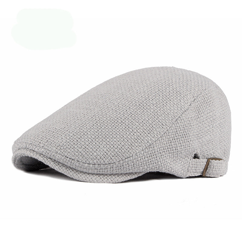Breathable Cotton And Linen Beret