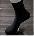 Men's Comfortable Pinstripe Cotton Simple Tube Socks