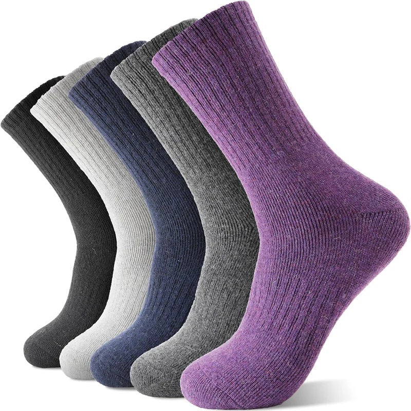 Warm Wool Thick Cashmere Tube Socks