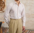 Cotton Striped Slim Shirt