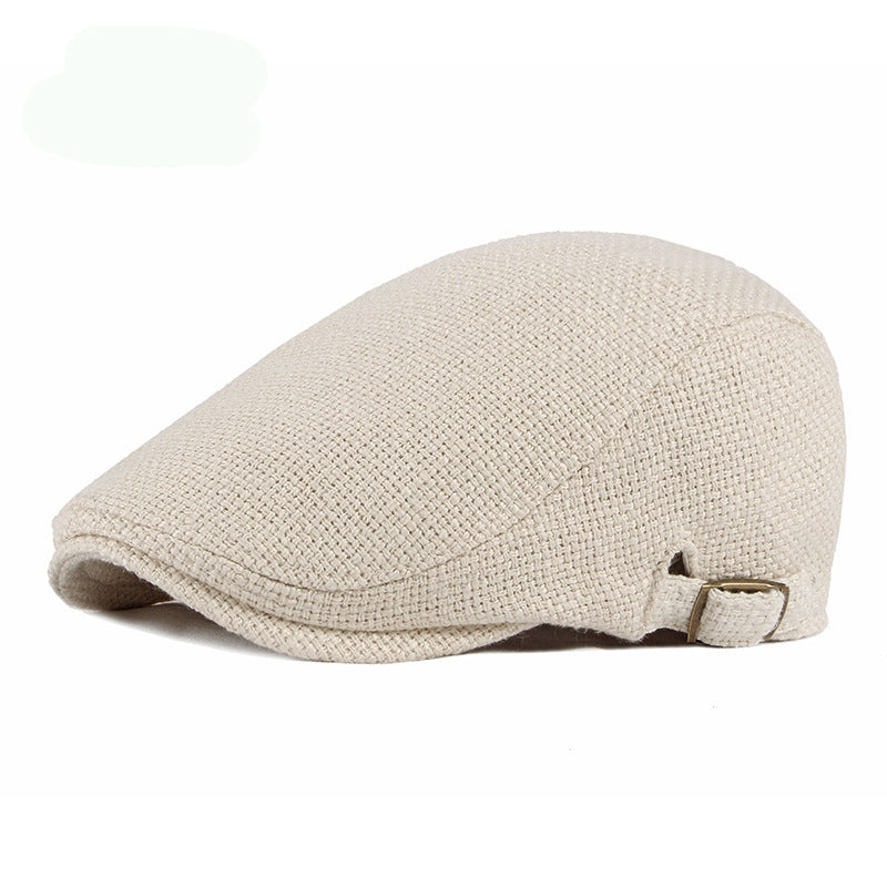 Breathable Cotton And Linen Beret