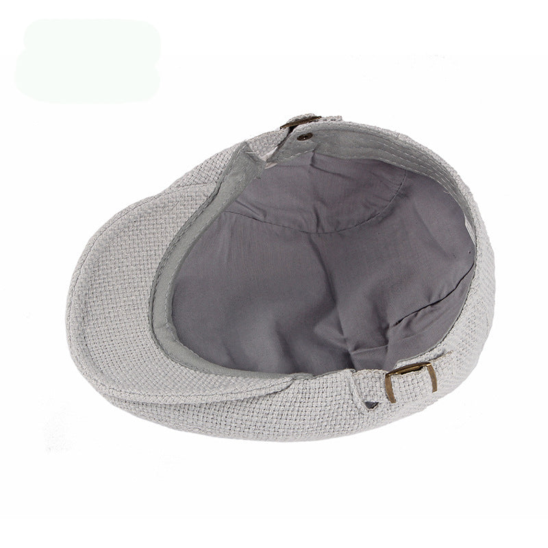 Breathable Cotton And Linen Beret