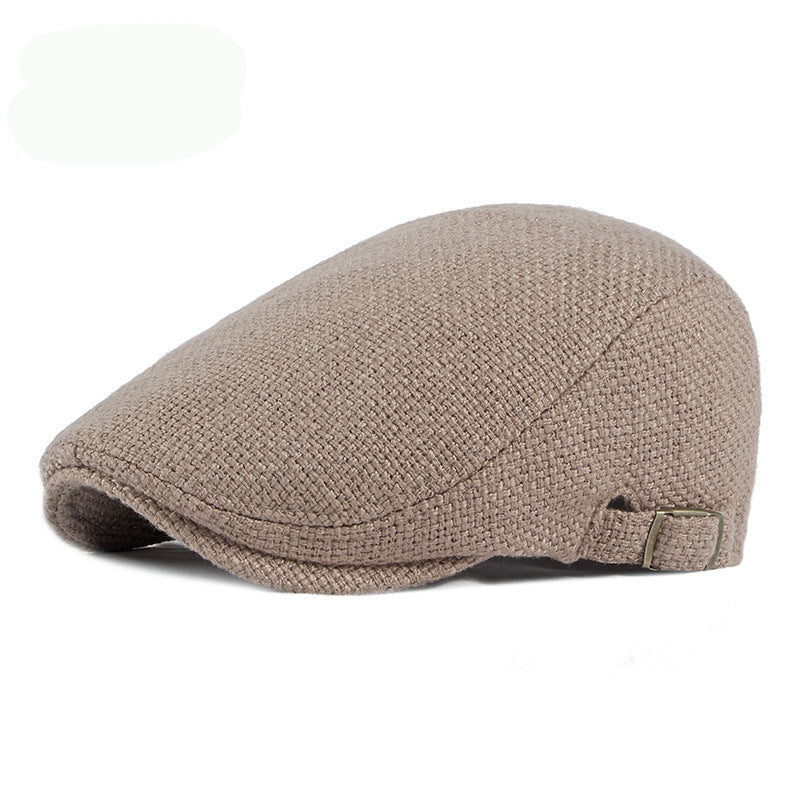 Breathable Cotton And Linen Beret