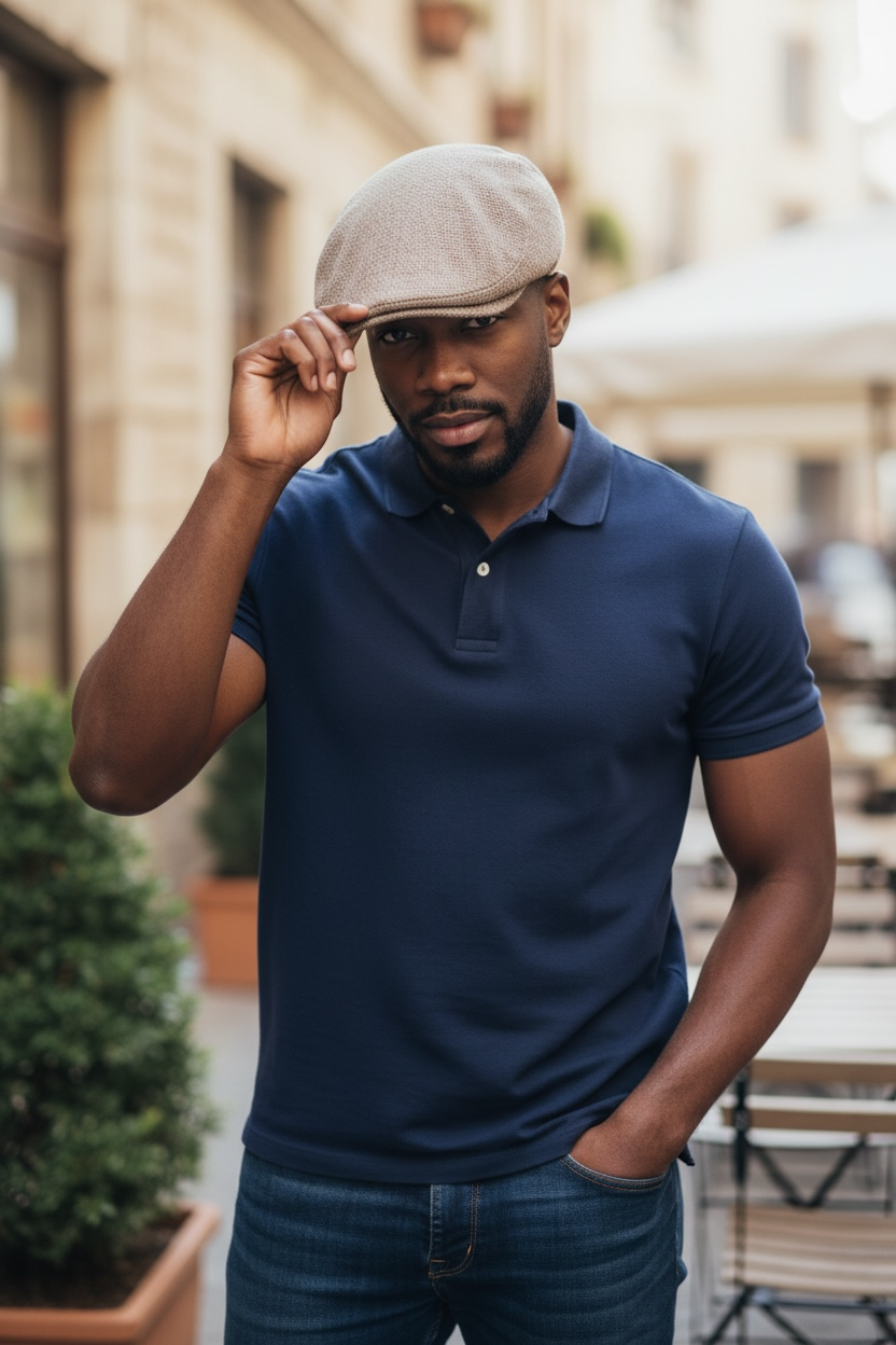 Breathable Cotton And Linen Beret