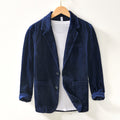 Men’s Casual Loose Cotton Corduroy Suit Jacket