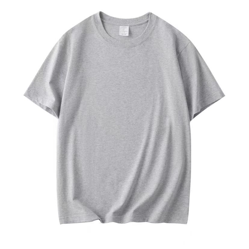 Cotton Short-sleeved T-shirt Round Neck